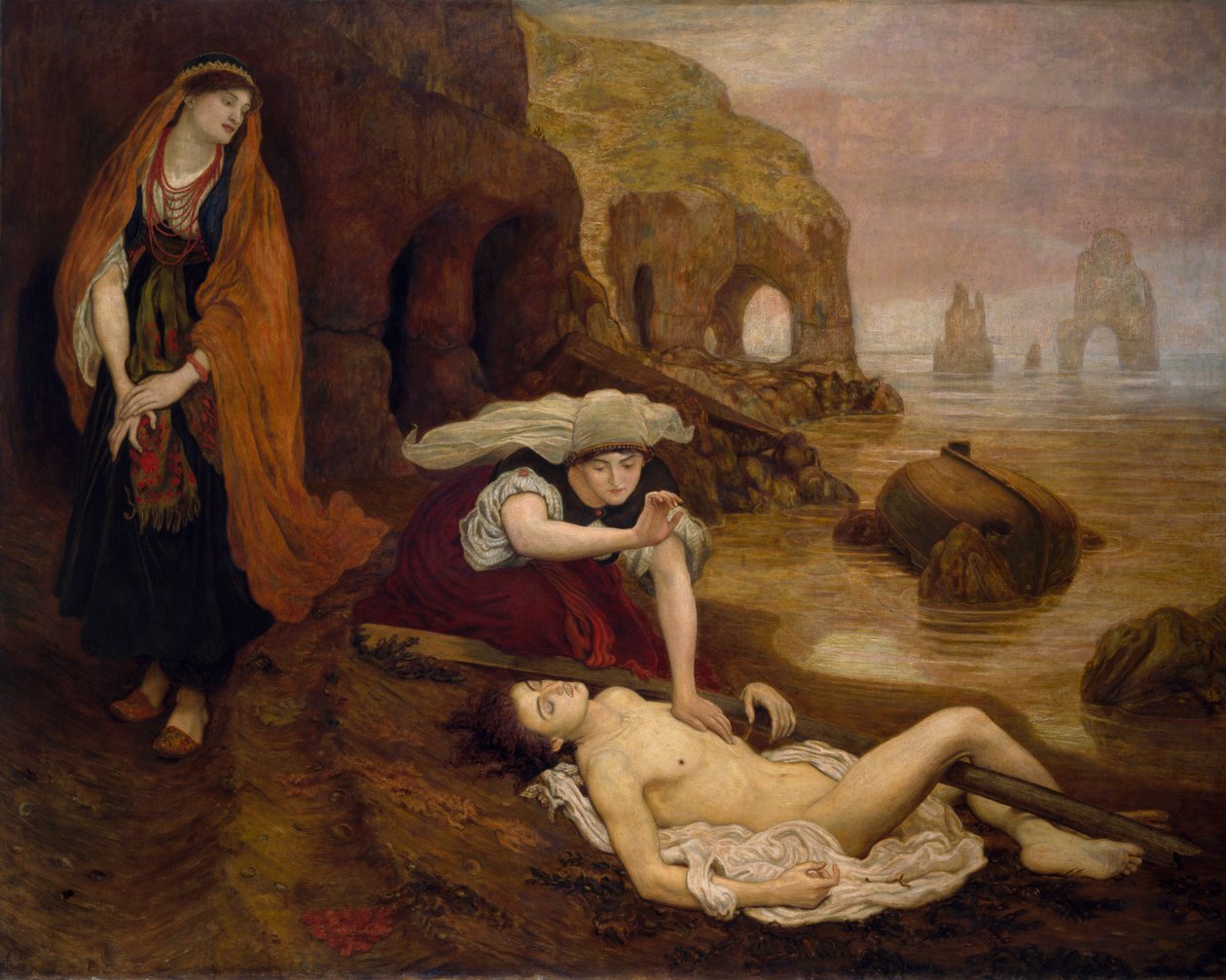 Haidee: Don Juanin löytö tekijältä Ford Madox Brown