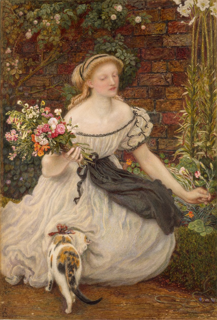Nosegay, 1865 tekijältä Ford Madox Brown