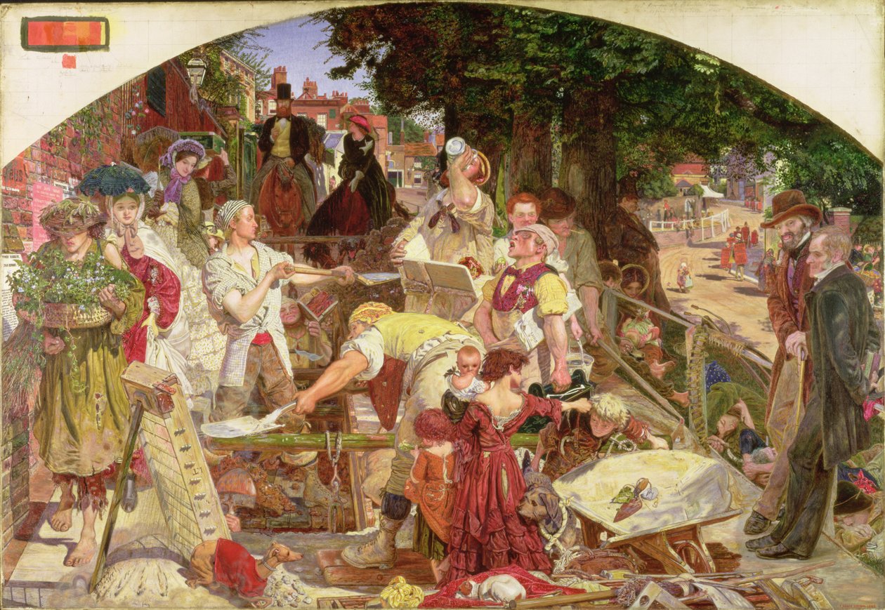 Työ, 1863 tekijältä Ford Madox Brown