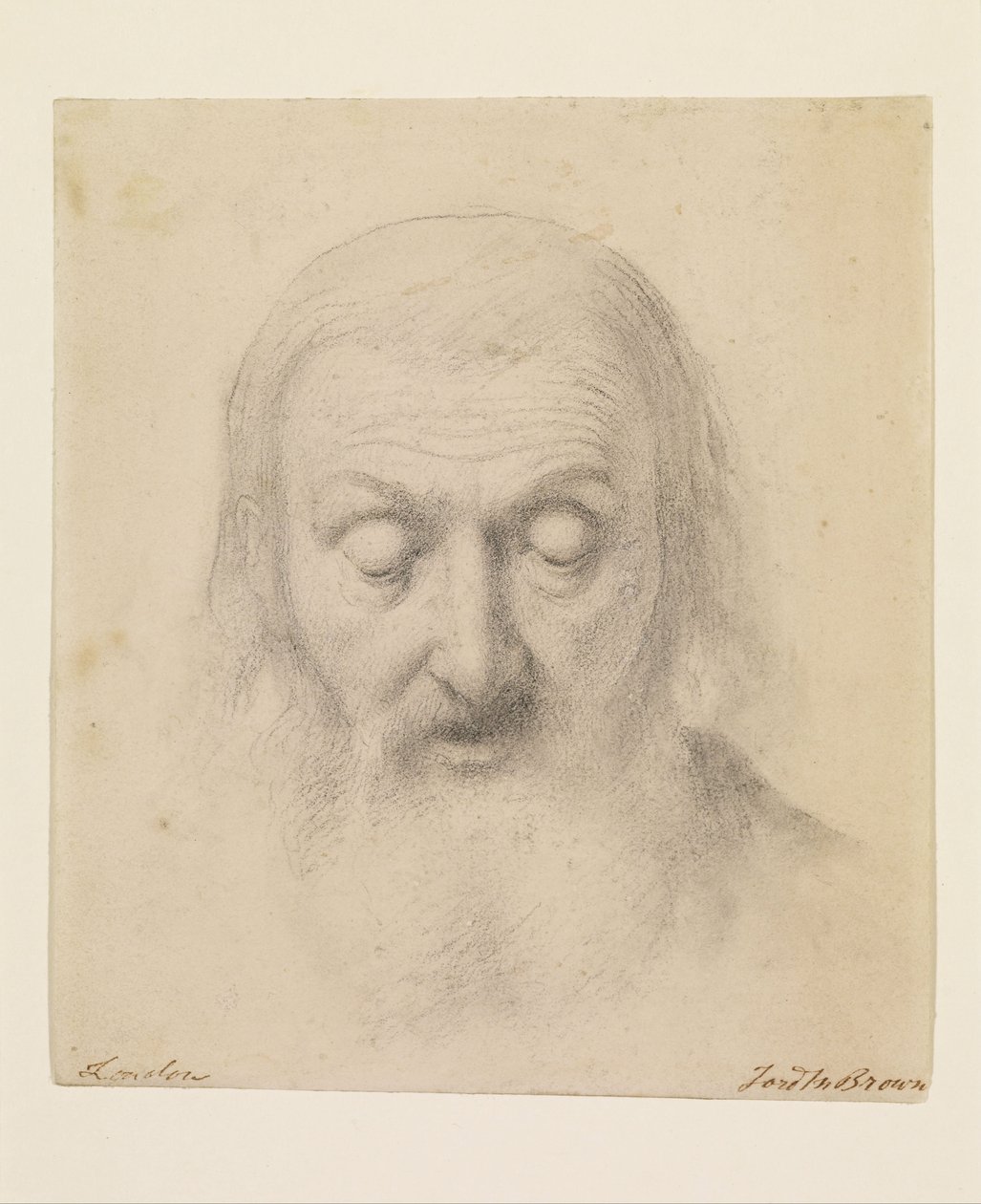 Wycliffe lukemassa raamatunkäännöstään - Opiskelu Wycliffen johtajan puolesta tekijältä Ford Madox Brown
