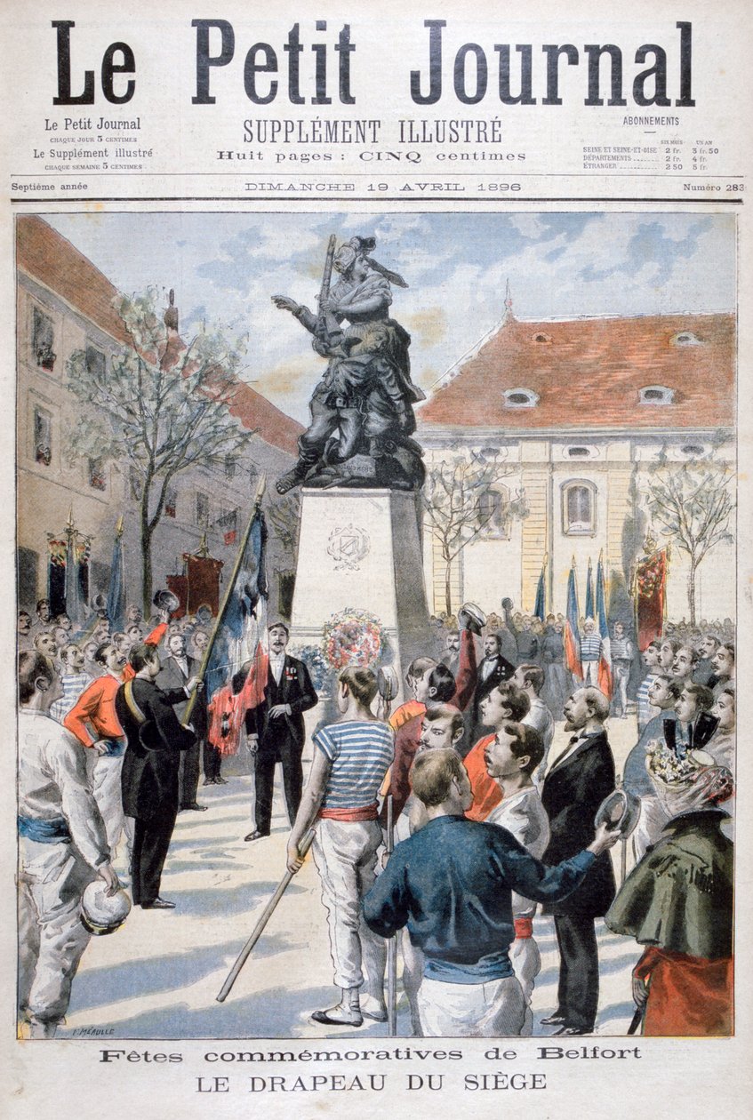 Belfortin piirityksen muistojuhla, 1896 tekijältä Fortuné Méaulle