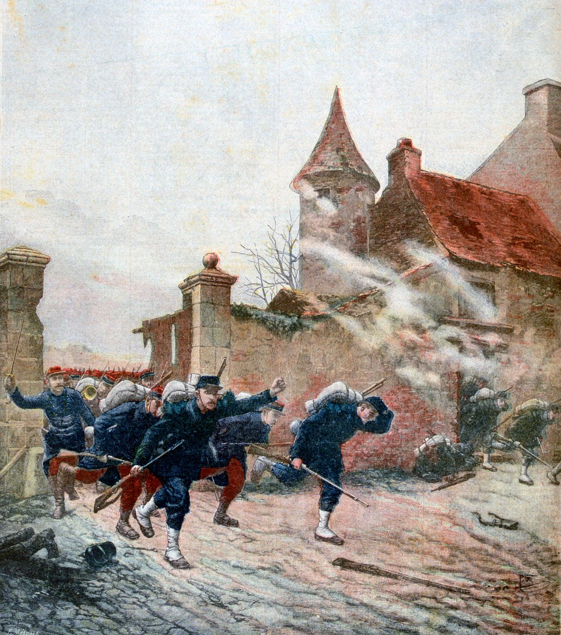 Eteenpäin!, 1891 tekijältä Fortuné Méaulle