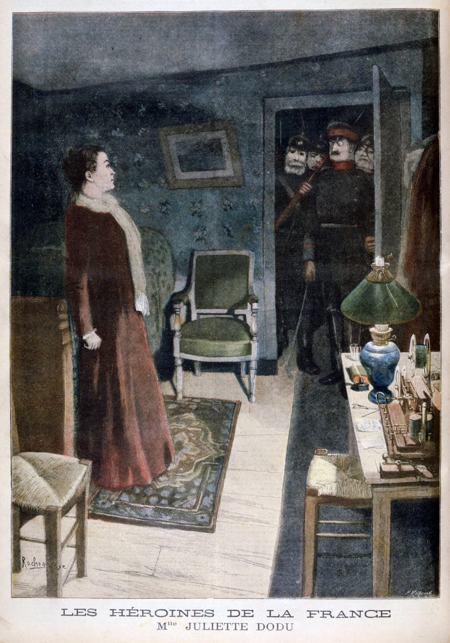 Juliette Dodu, ranskalainen heroiini, 1896. tekijältä Fortuné Méaulle