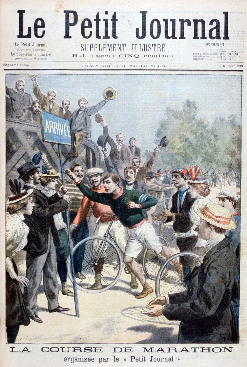 Maraton, 1896 tekijältä Fortuné Méaulle