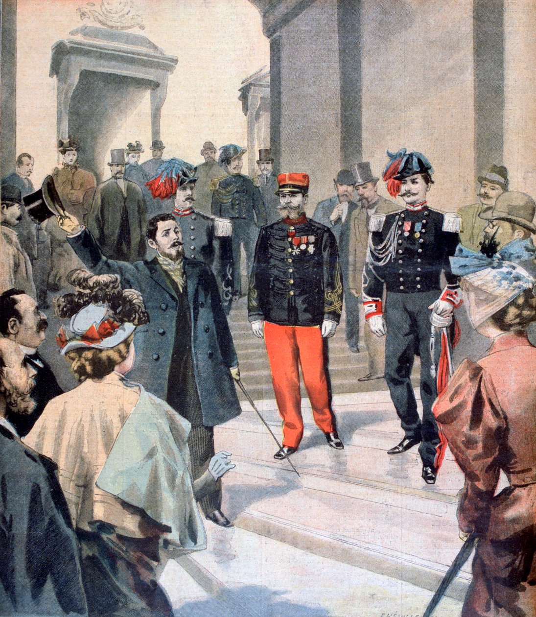 Patriootti, 1895 tekijältä Fortuné Méaulle