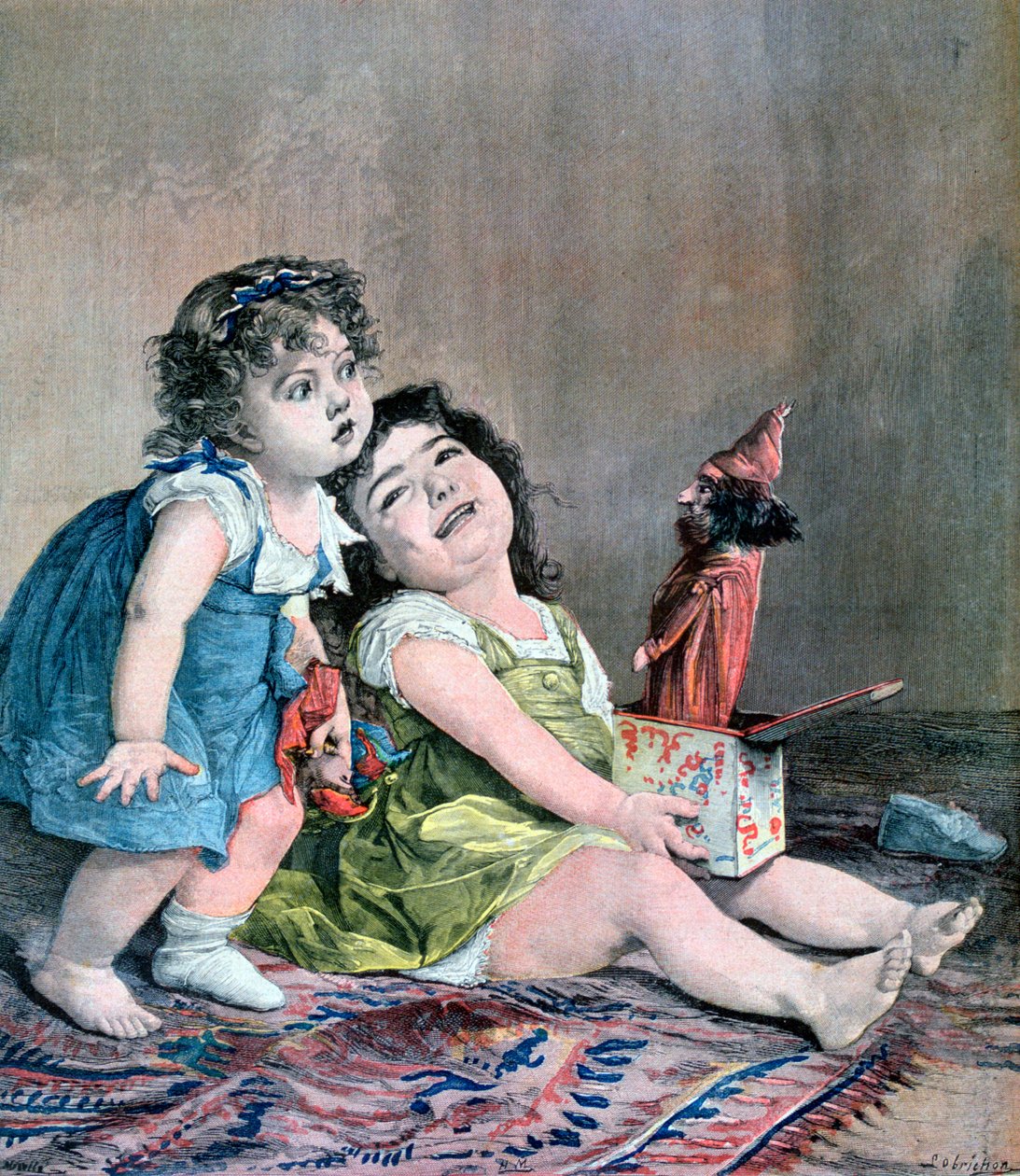 Yllätys, 1891 tekijältä Fortuné Méaulle