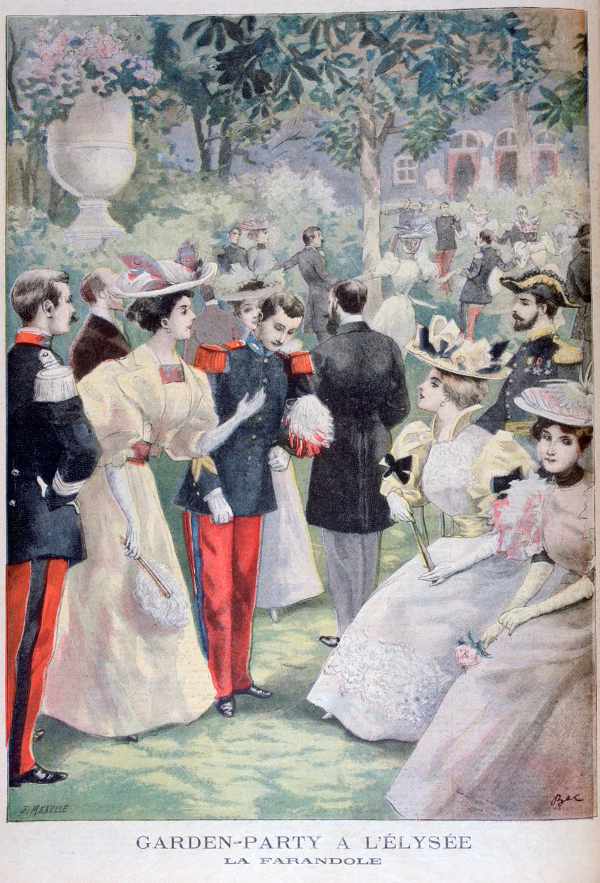 Farandole, 1895 tekijältä Fortuné Méaulle