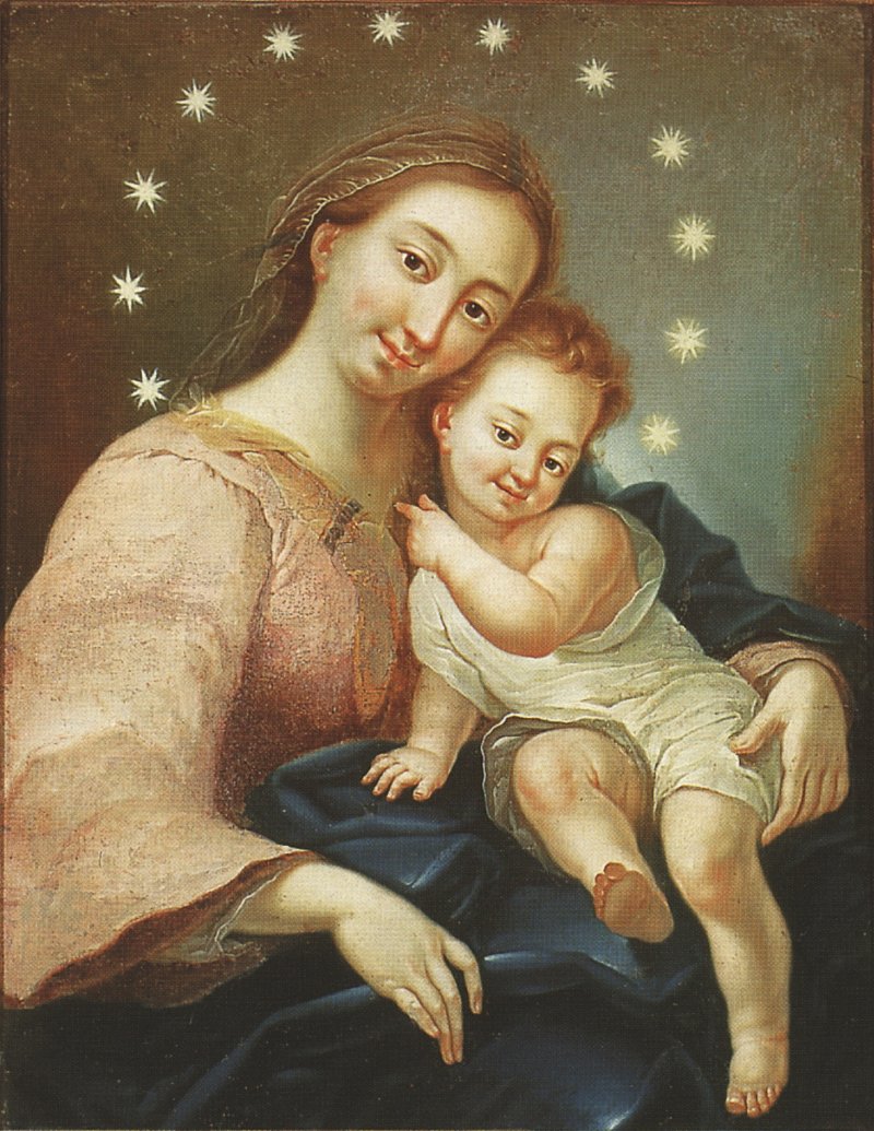 Madonna ja lapsi tekijältä Fortunat Bergant
