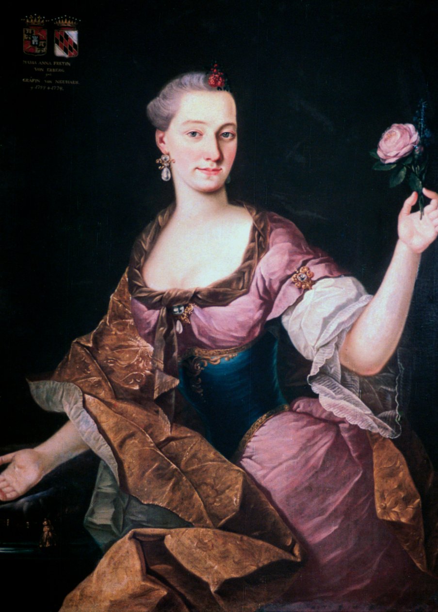 Maria Anna Freyin Von Erberg, Ljubljana, 1741-1769 tekijältä Fortunat Bergant