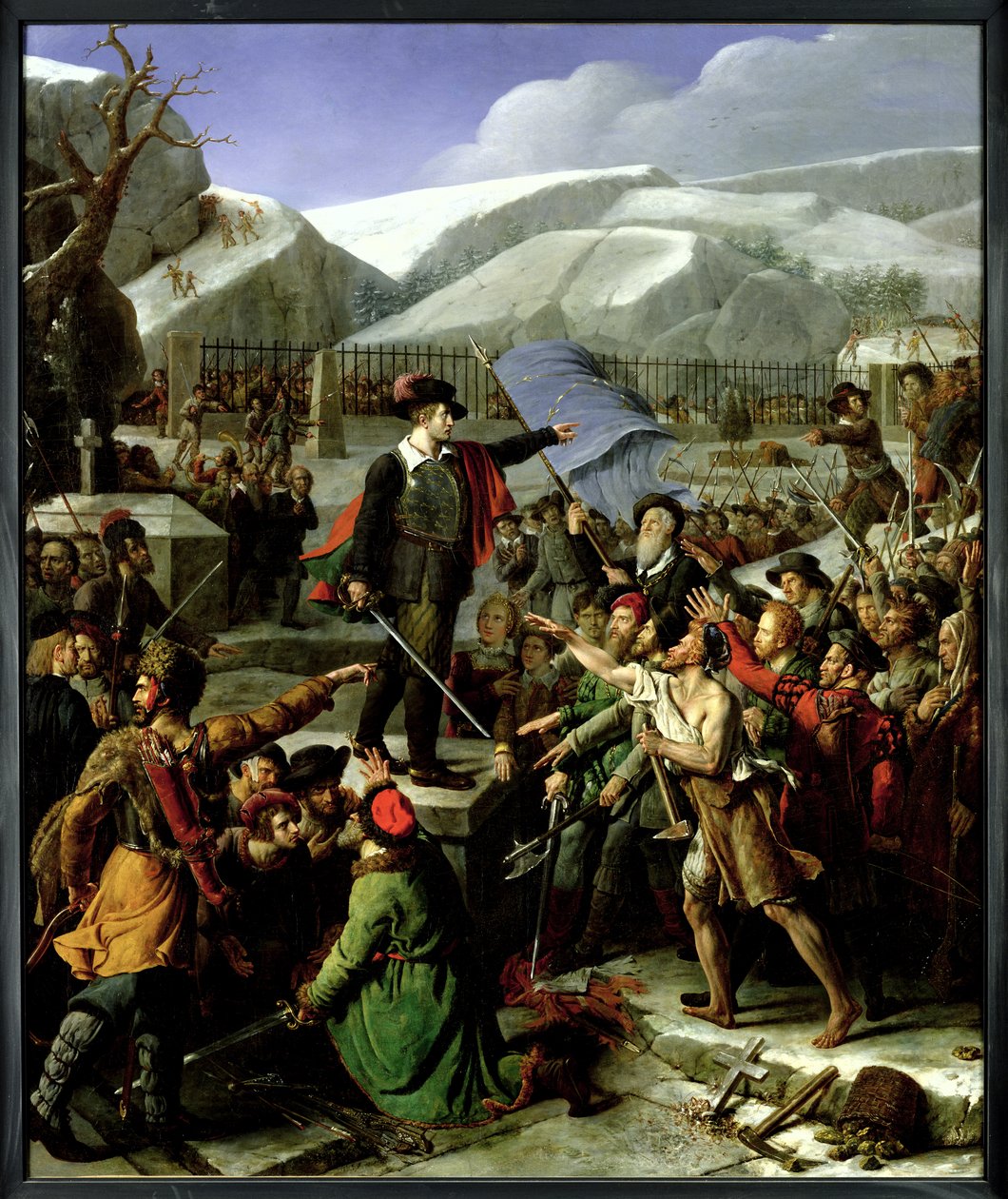 Gustaf Vasa (1496-1560) Taalekarlian talonpoikien puheenvuoro tekijältä Fortune Dufau