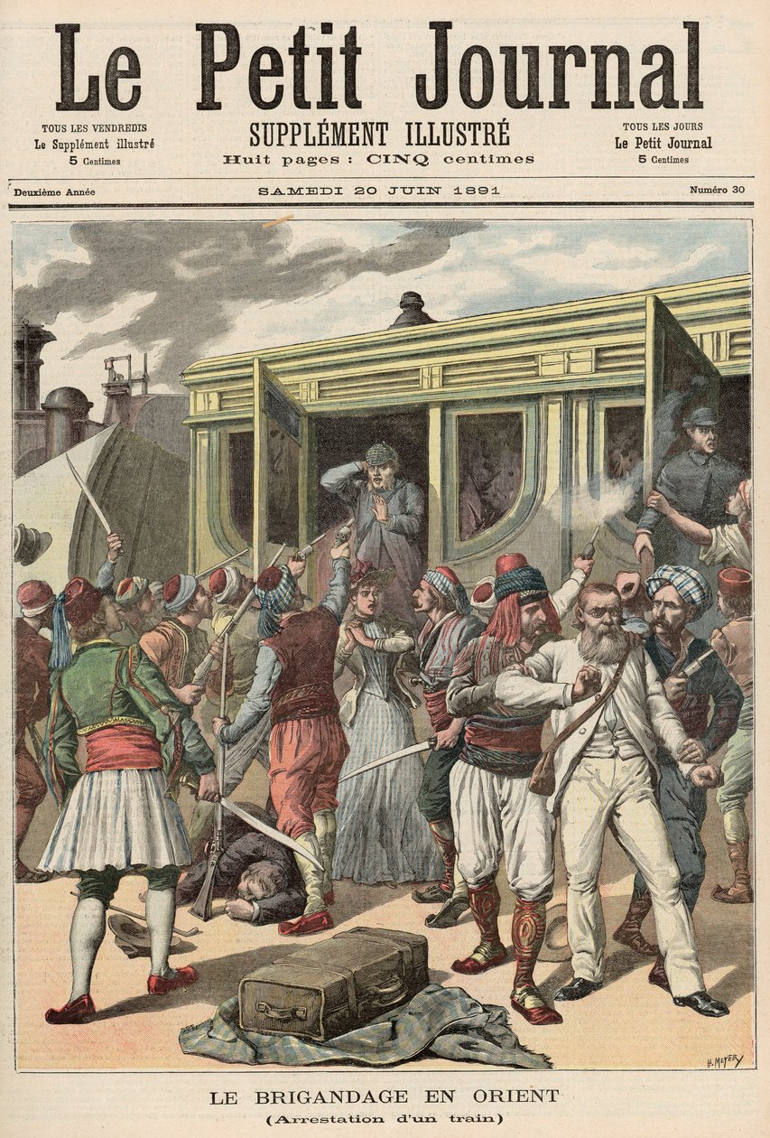 Bandits in the Orient: pidätyksiä junassa, 