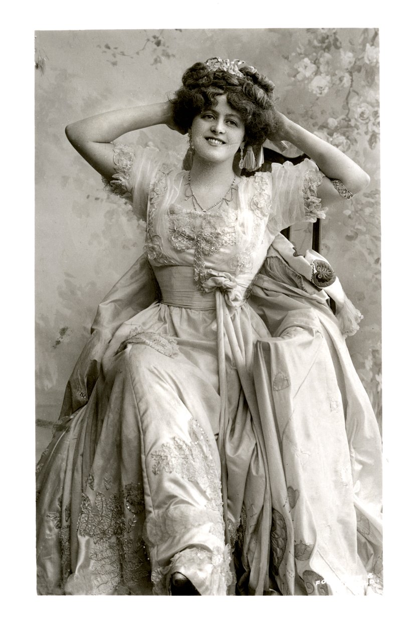 Marie Studholme 1875-1930, englantilainen näyttelijä, 1900-luku. tekijältä Foulsham and Banfield