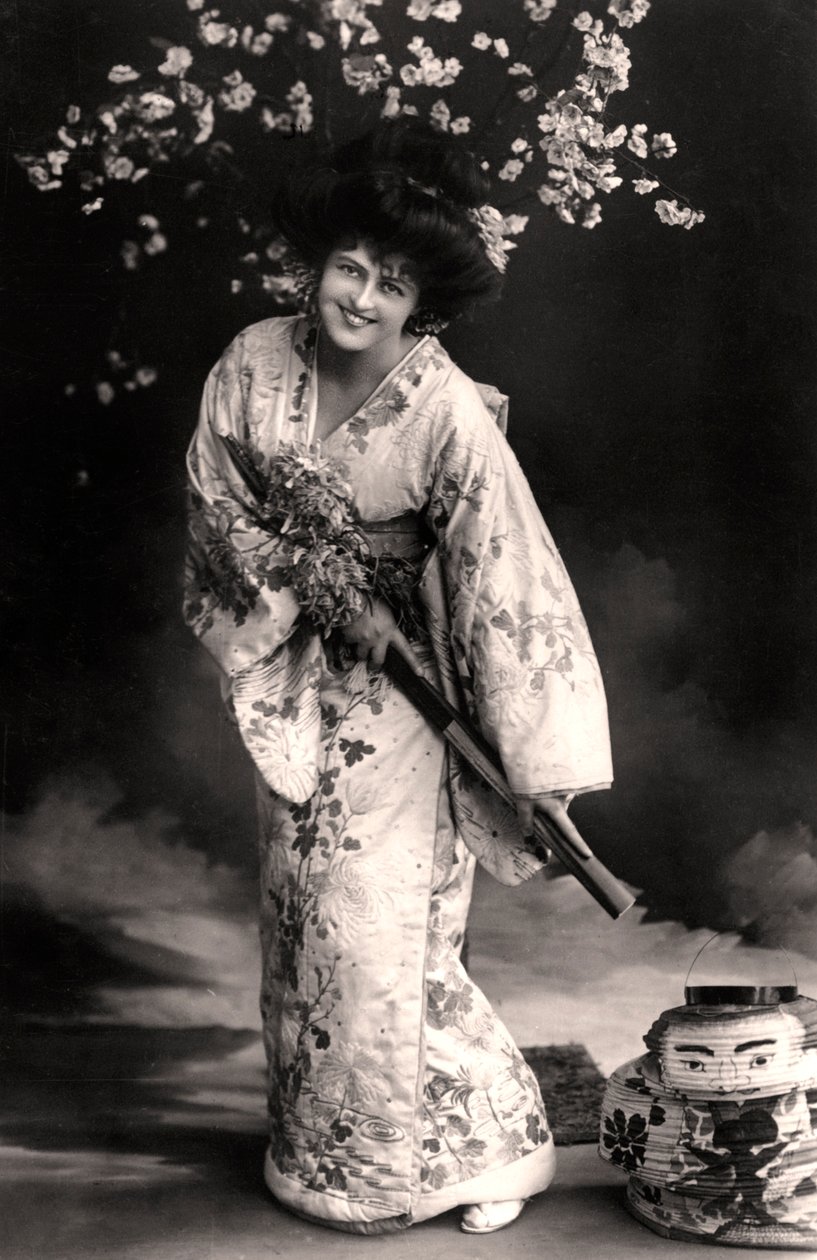 Marie Studholme 1875-1930, englantilainen näyttelijä, 1900-luku. tekijältä Foulsham and Banfield