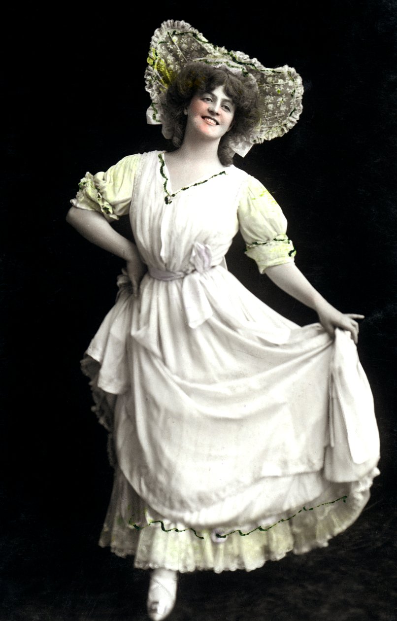 Marie Studholme 1875-1930, englantilainen näyttelijä, 1900-luvun alku. tekijältä Foulsham and Banfield