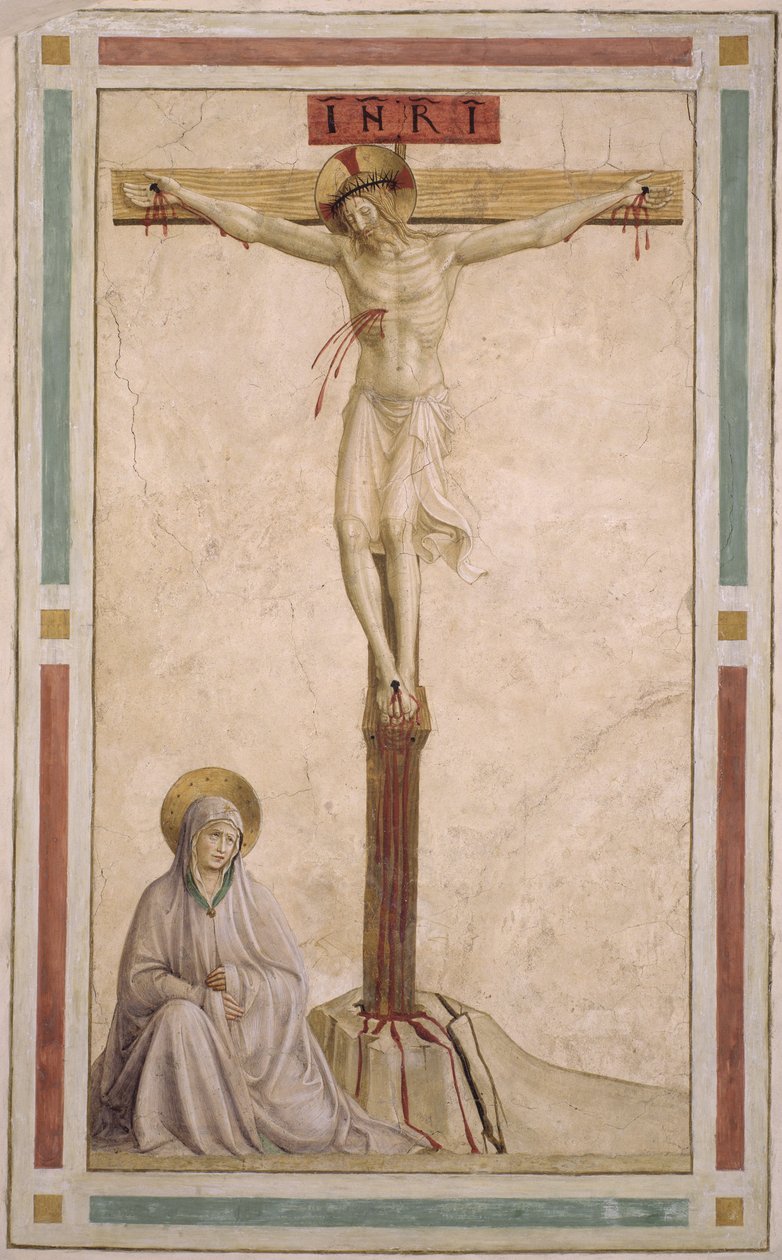 Ristiinnaulitseminen, solusta 22 tekijältä Fra Angelico