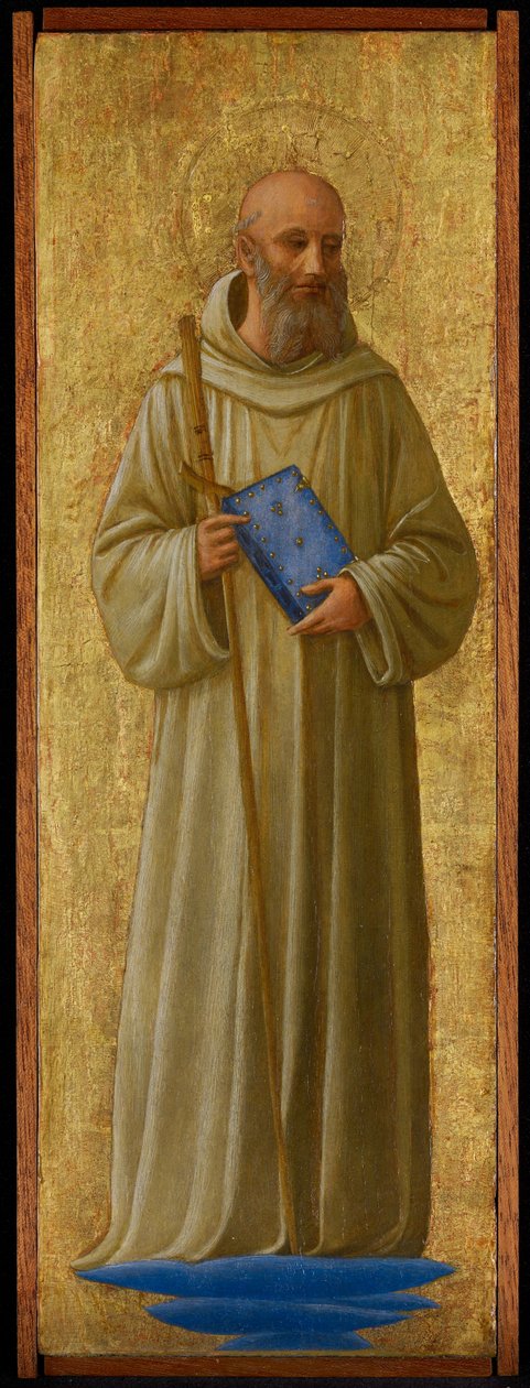 Saint Romuald, n. 1440 (tempera taulussa) tekijältä Fra Angelico