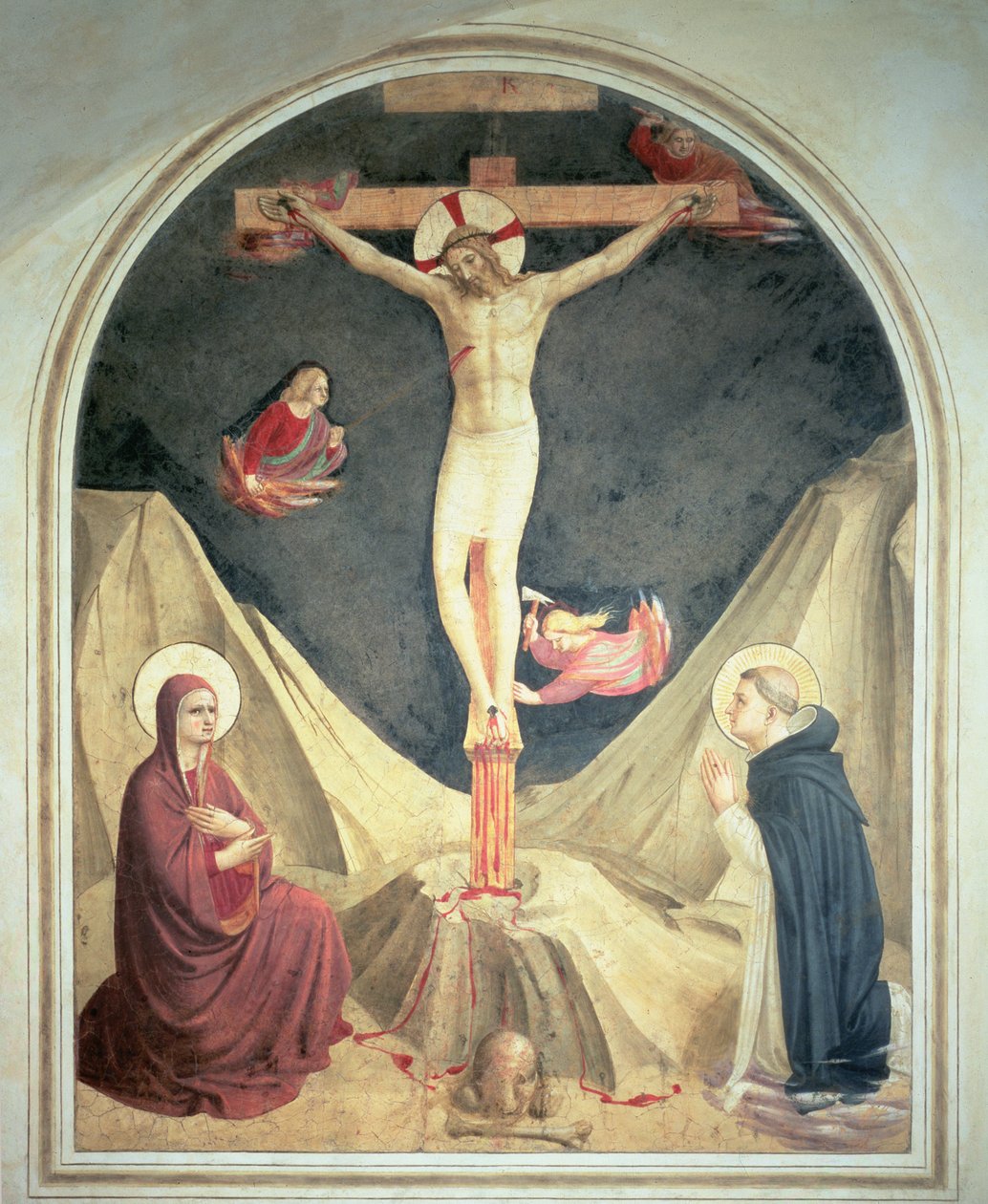Ristiinnaulitseminen, 1442 tekijältä Fra Angelico