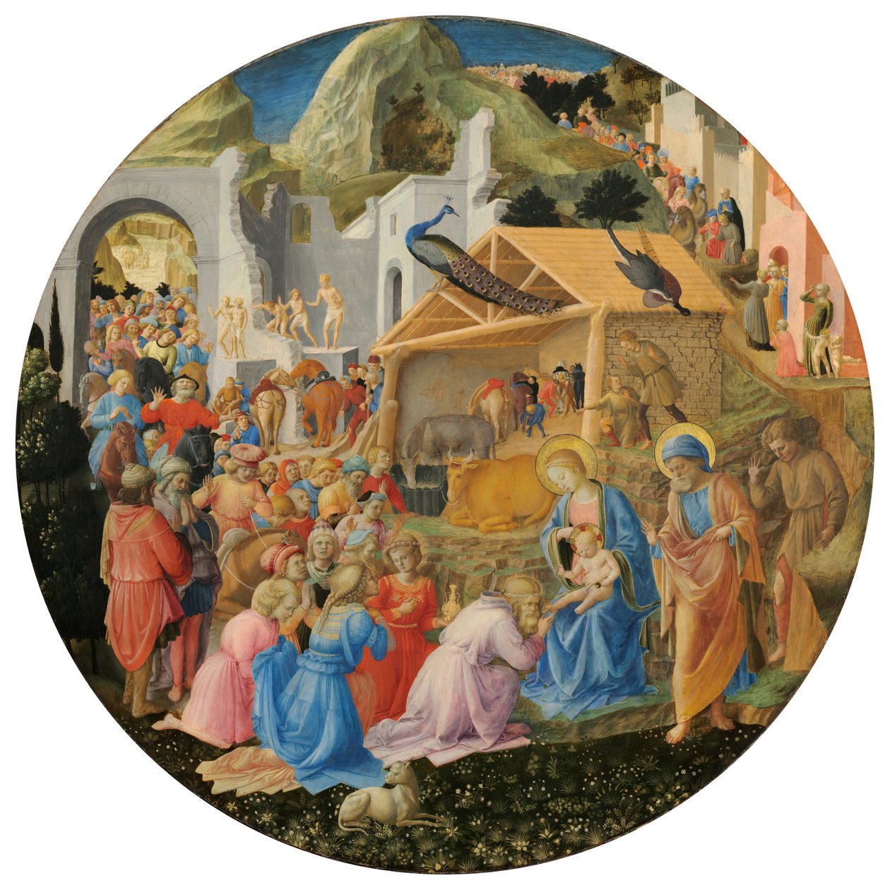 Taikojen palvonta tekijältä Fra Angelico and Fra Filippo Lippi