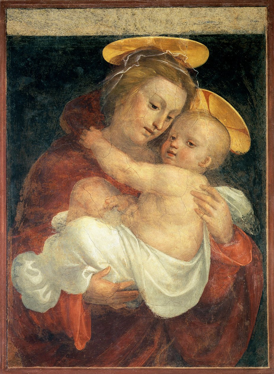 Madonna ja lapsi tekijältä Fra Bartolommeo
