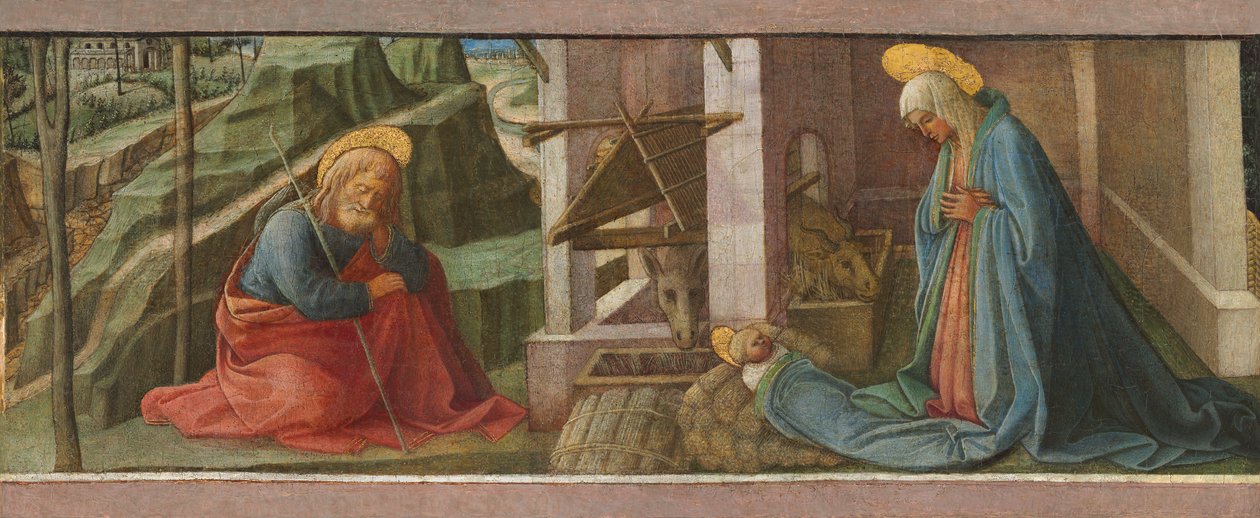 Syntymä, noin 1445 tekijältä Fra Filippo Lippi
