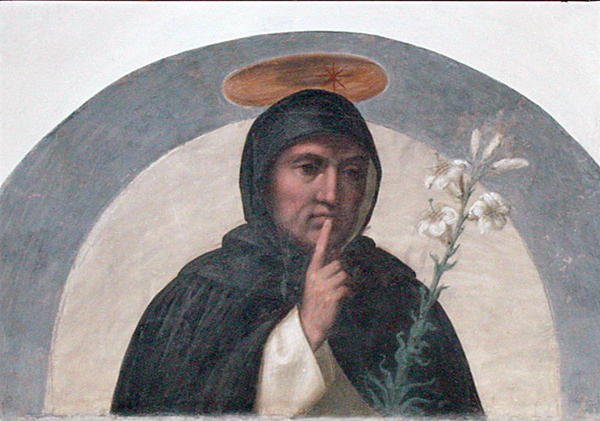 St. Dominic (n. 1170–1221) (fresko) tekijältä Fra Bartolomeo