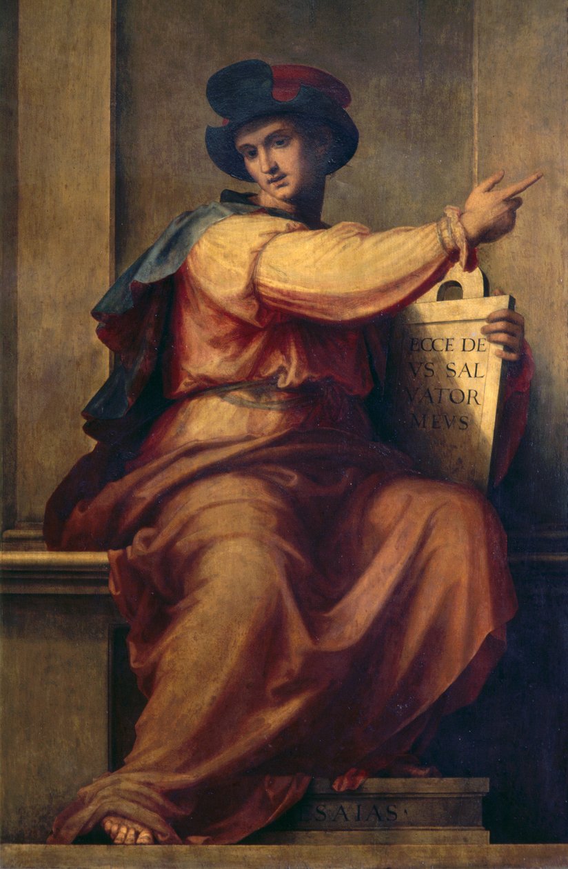 Profeetta Jesaja tekijältä Fra (1472 1517) Bartolomeo
