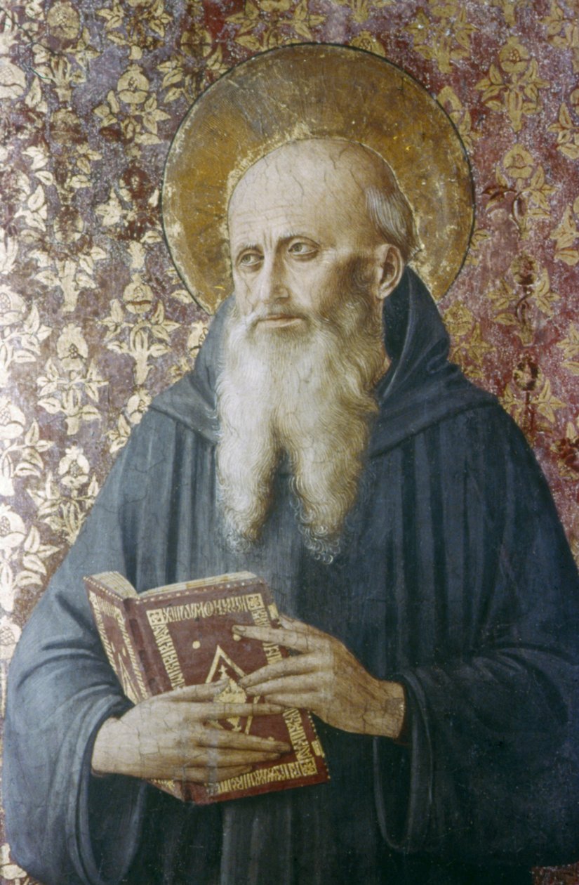 Fra Angelicon freskot, jotka esittävät Johannesta paavi Nikolai V:n Vatikaanin yksityiskappeliin (n. 1448-9) fresko) tekijältä Fra  Angelico