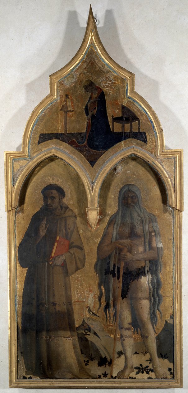 Pyhän Kolminaisuuden tabernaakkelin ovi (Santa Trinita) tekijältä Fra  Angelico