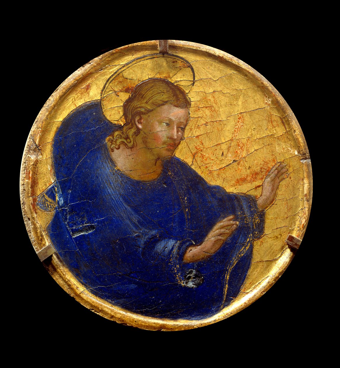 Siunaus Kristus. Fra Giovannin (Guido di Pietro) maalaus Fra Angelico (1387-1455) tekijältä Fra  Angelico