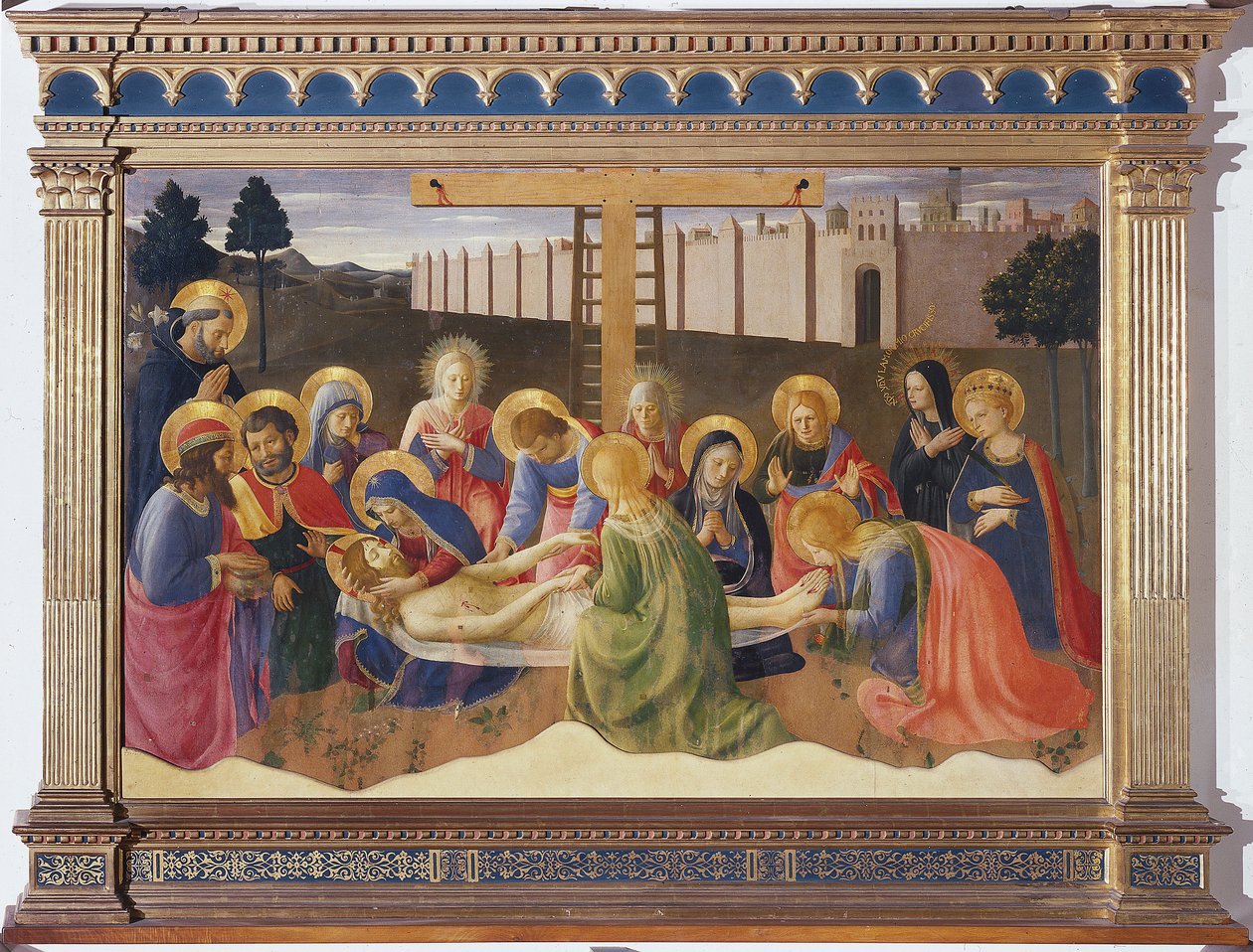 Maalaus (maalaus puulle tekijältä Fra  Angelico