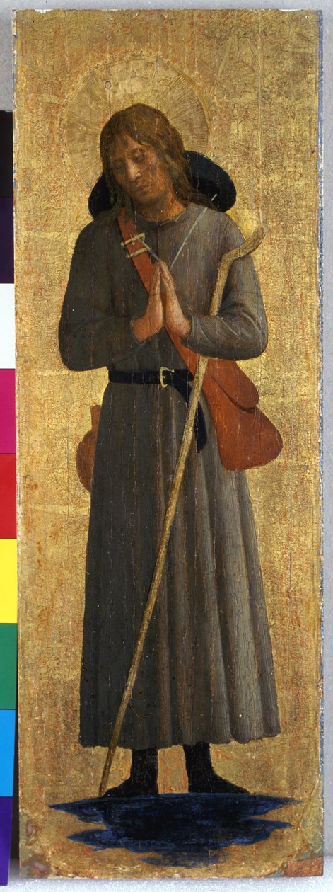 A Saint, n. 1435-1440 (tempera poppelilla) tekijältä Fra Angelico