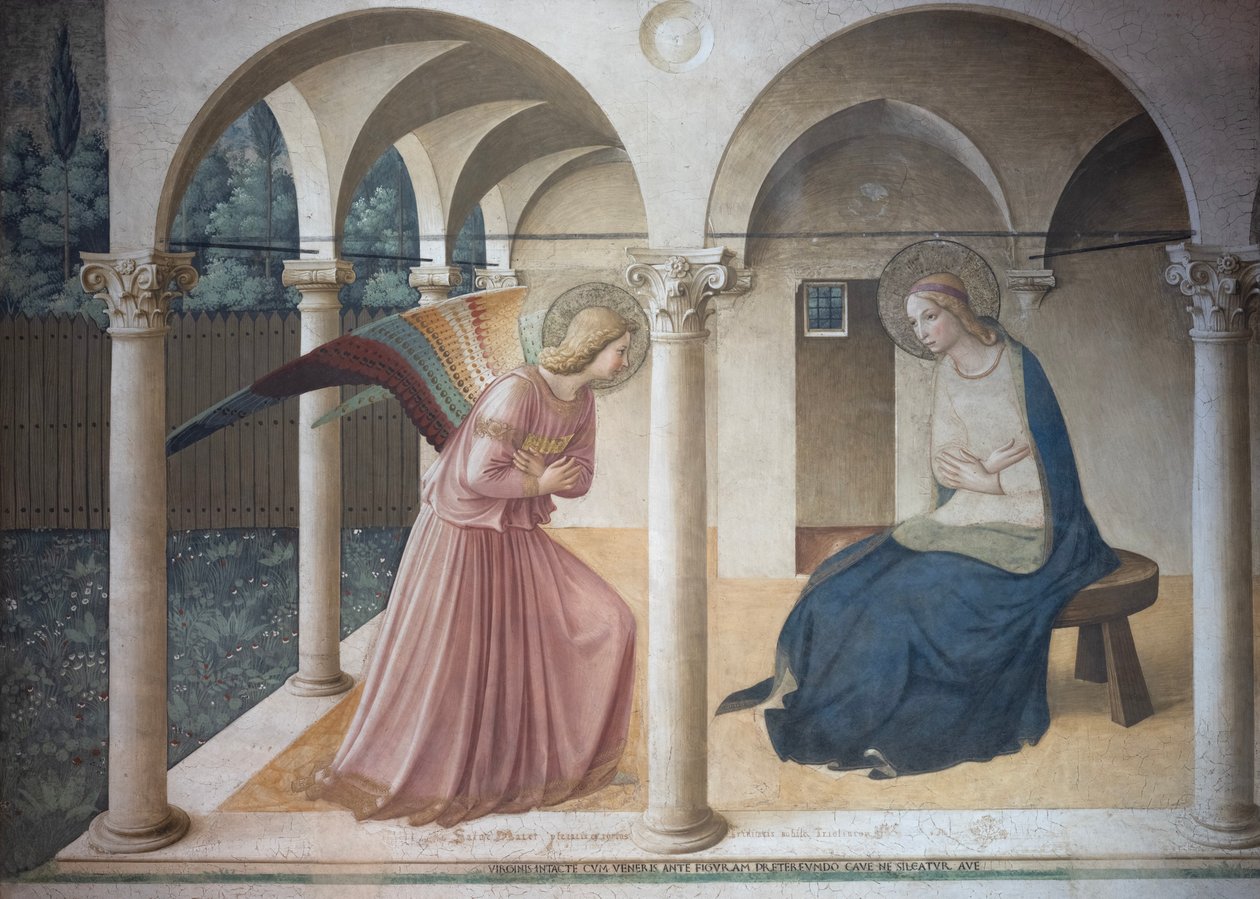 Annunciation tekijältä Fra Angelico