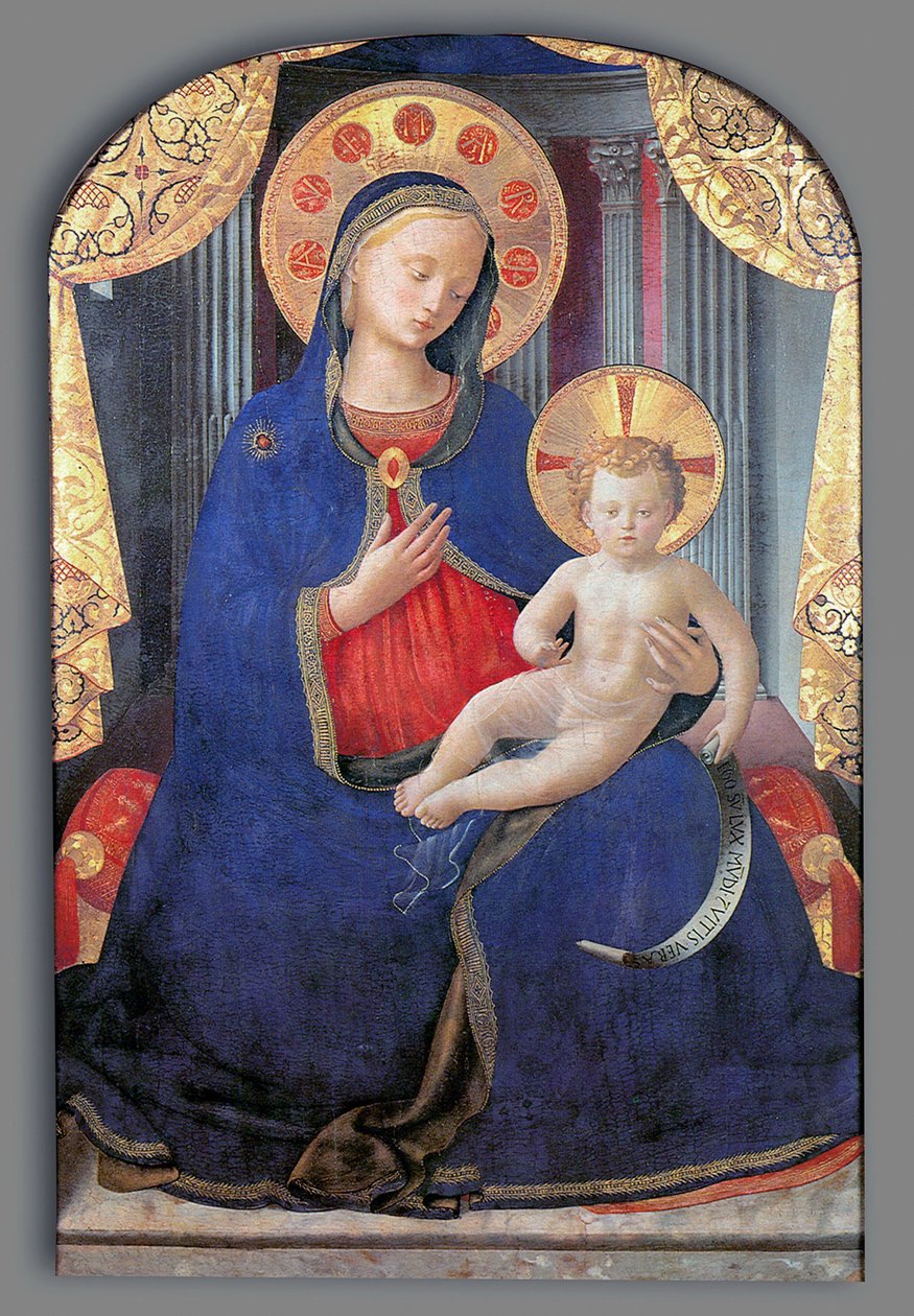 Nöyryyden Madonna tekijältä Fra Angelico
