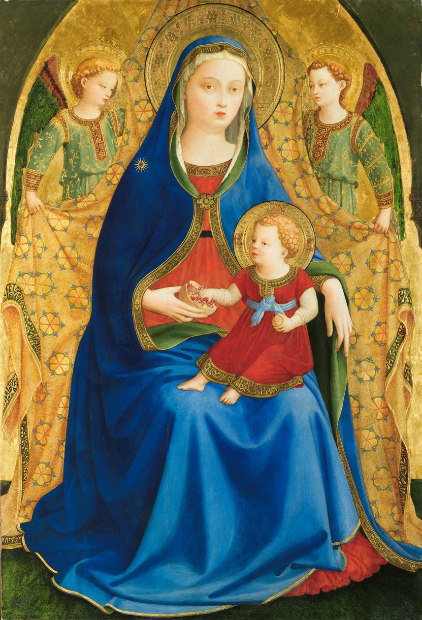 Granaattiomenan Madonna tekijältä Fra Angelico