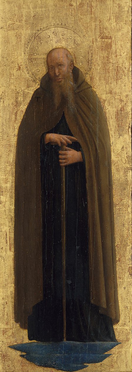 Pyhä Anthony Abbot tekijältä Fra Angelico