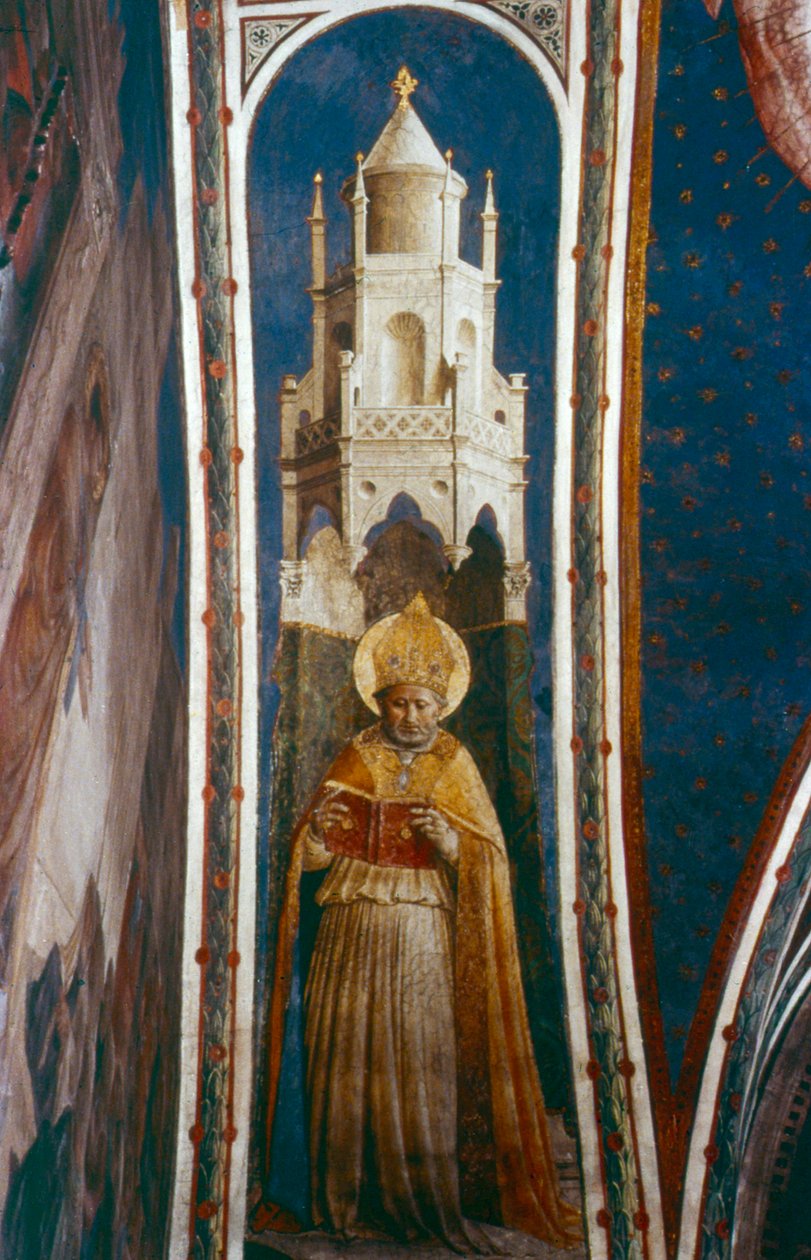 St Ambrose, 1400-luvun puoliväli tekijältä Fra Angelico