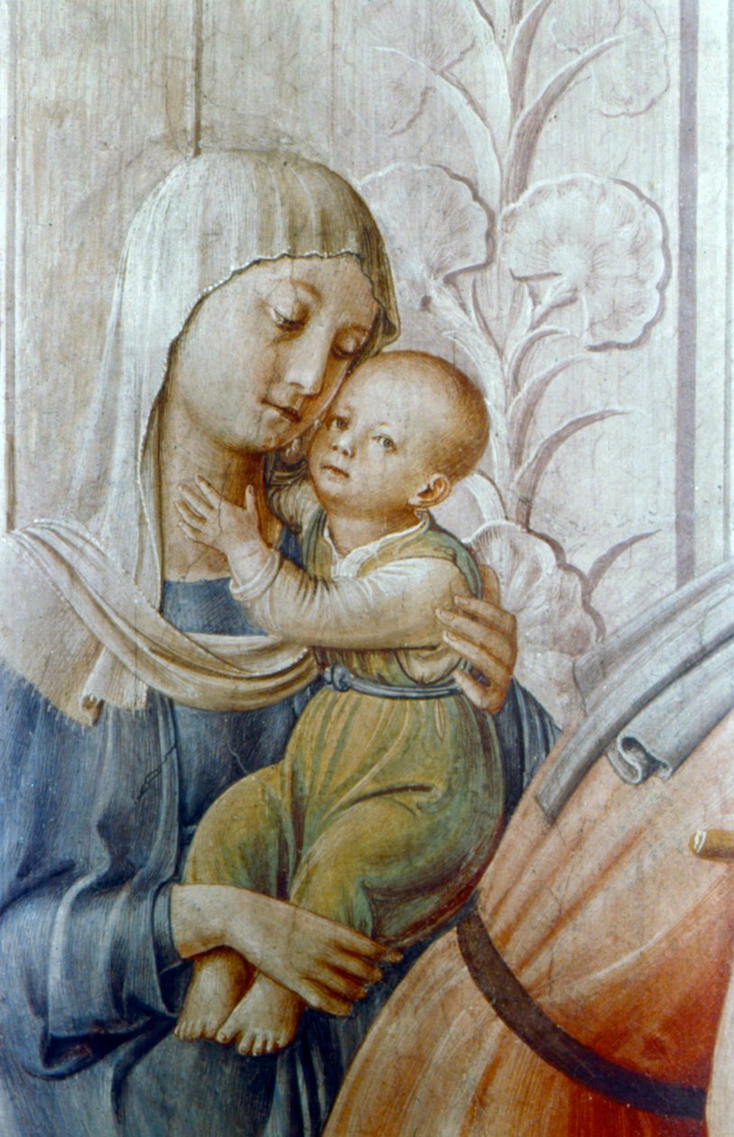 St Laurence jakaa almuja köyhille, 1400-luvun puoliväli tekijältä Fra Angelico