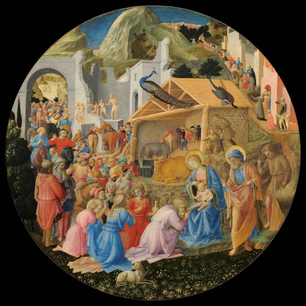 Maagien palvonta tekijältä Fra Angelico