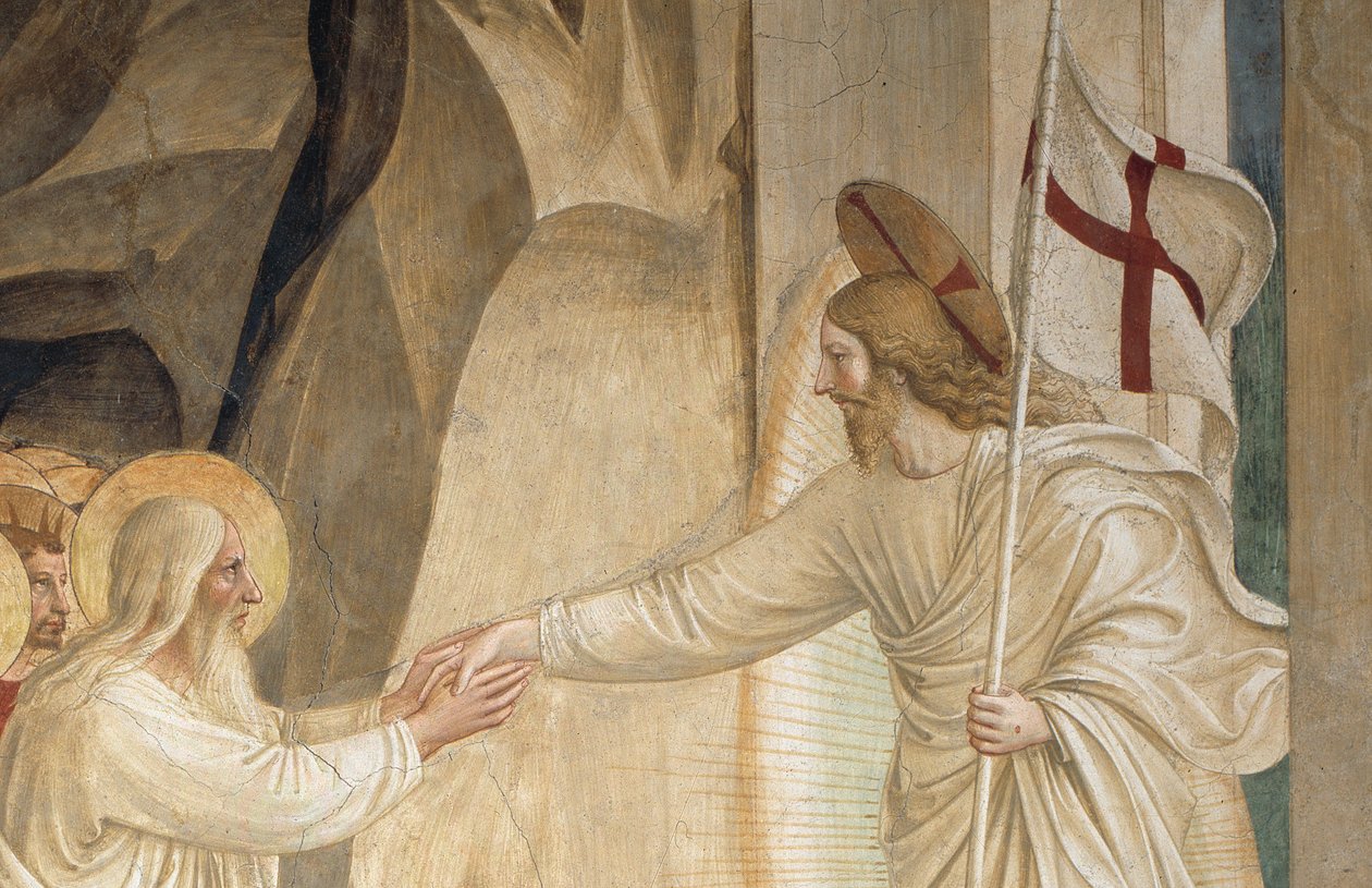 Laskeutuminen Limboon, 1442 tekijältä Fra Angelico