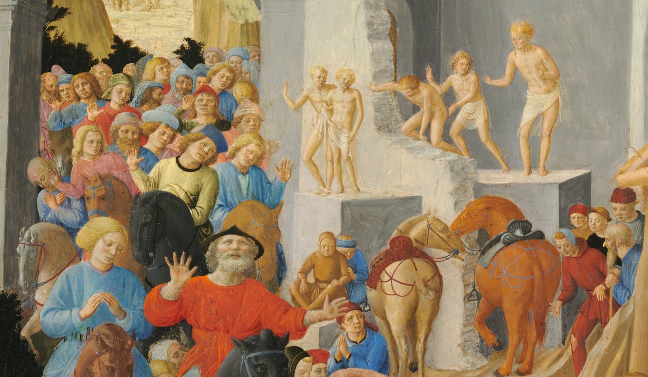 Taikojen palvonta tekijältä Fra Angelico and Fra Filippo Lippi
