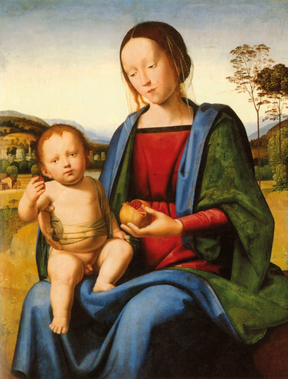 Madonna ja lapsi tekijältä Fra Bartolomeo