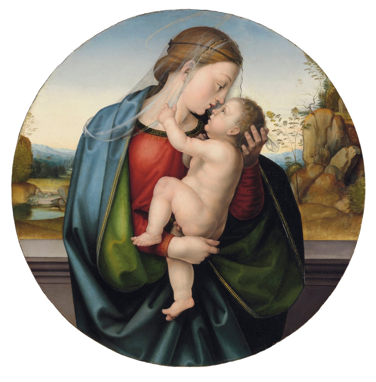 Madonna ja lapsi tekijältä Fra Bartolomeo