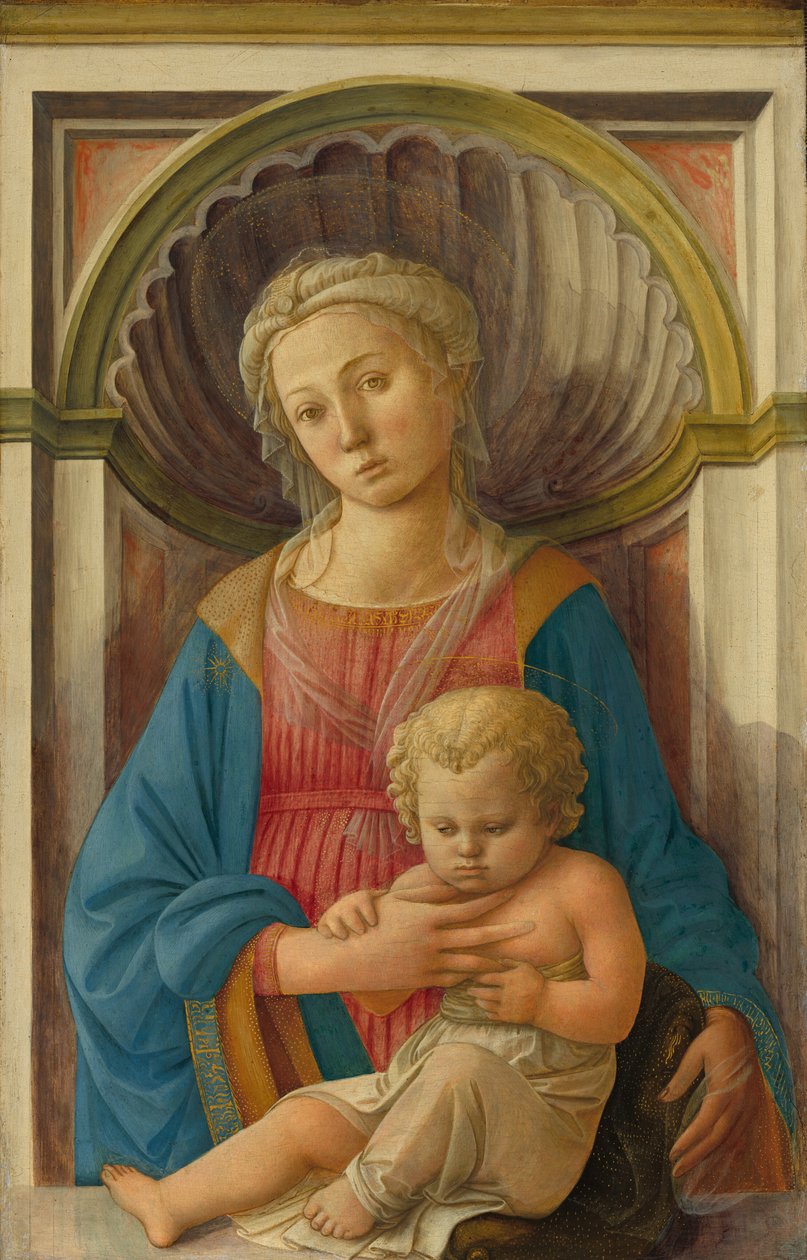 Madonna ja lapsi tekijältä Fra Filippo Lippi