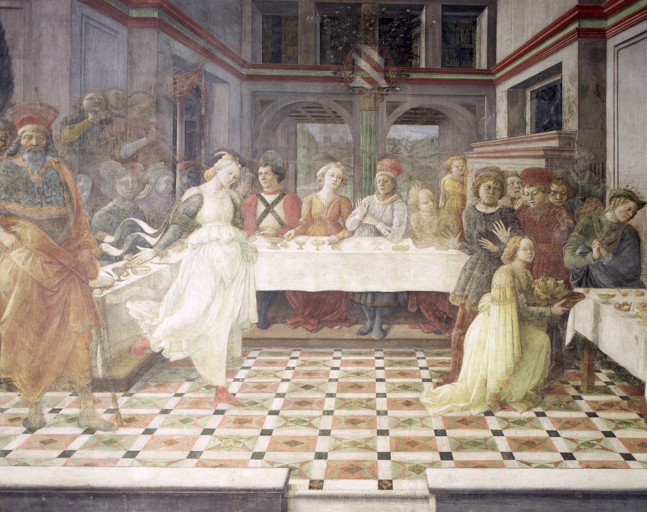 Herodeksen juhla (katso myös 60432) tekijältä Fra Filippo Lippi