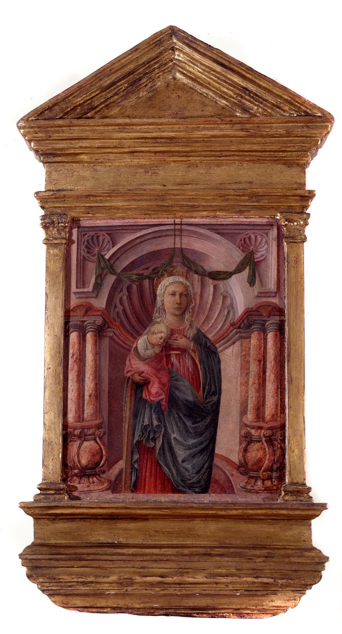 Neitsyt lapsen kanssa (maalaus tekijältä Fra Filippo Lippi