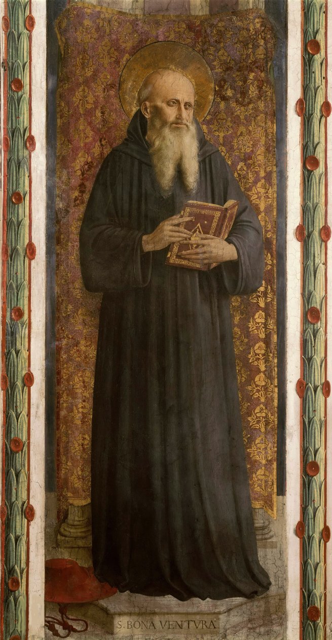 Saint Bonaventure, n. 1448. tekijältä Fra Giovanni Angelico da Fiesole