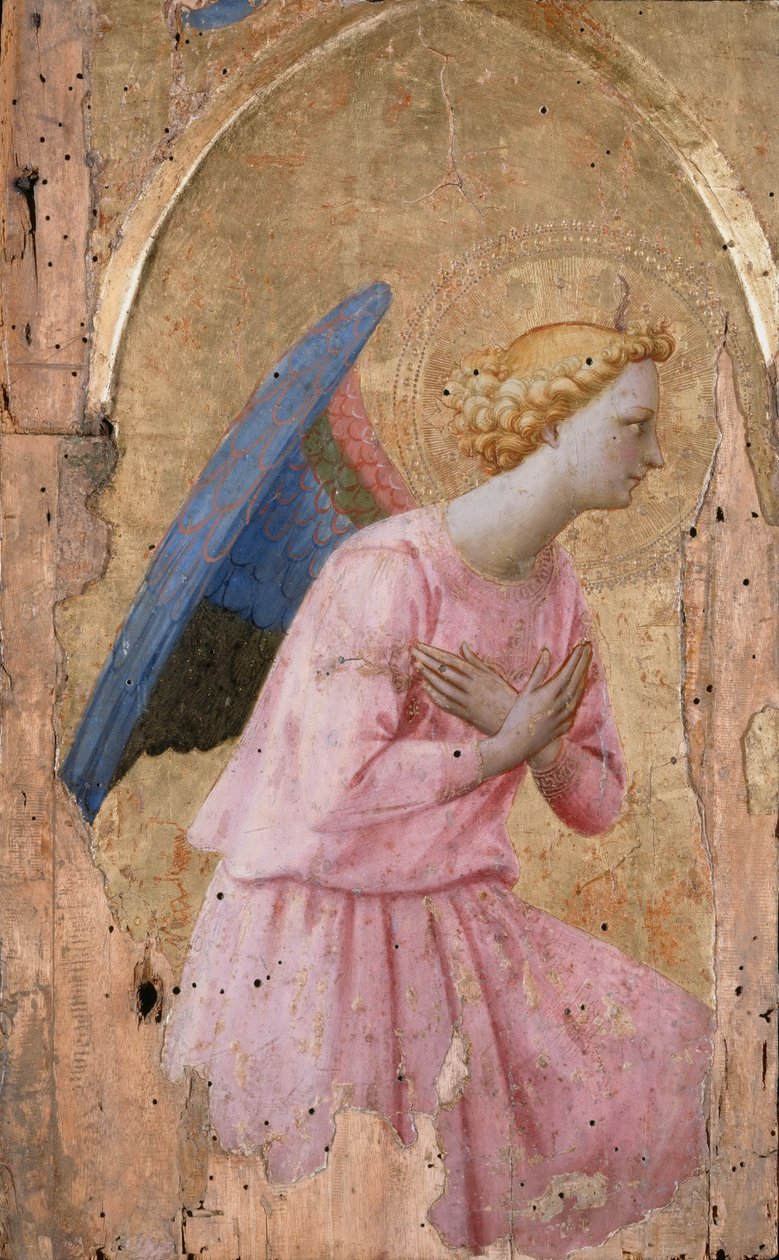 Ilmoituksen enkeli, noin 1435 tekijältä Fra Giovanni Angelico da Fiesole