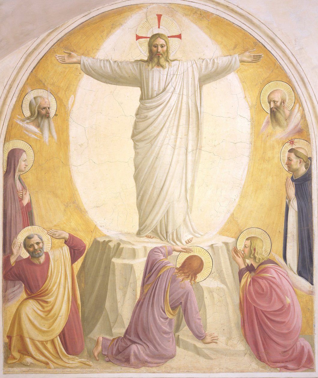 Jeesuksen kirkastus tekijältä Fra Giovanni Angelico da Fiesole