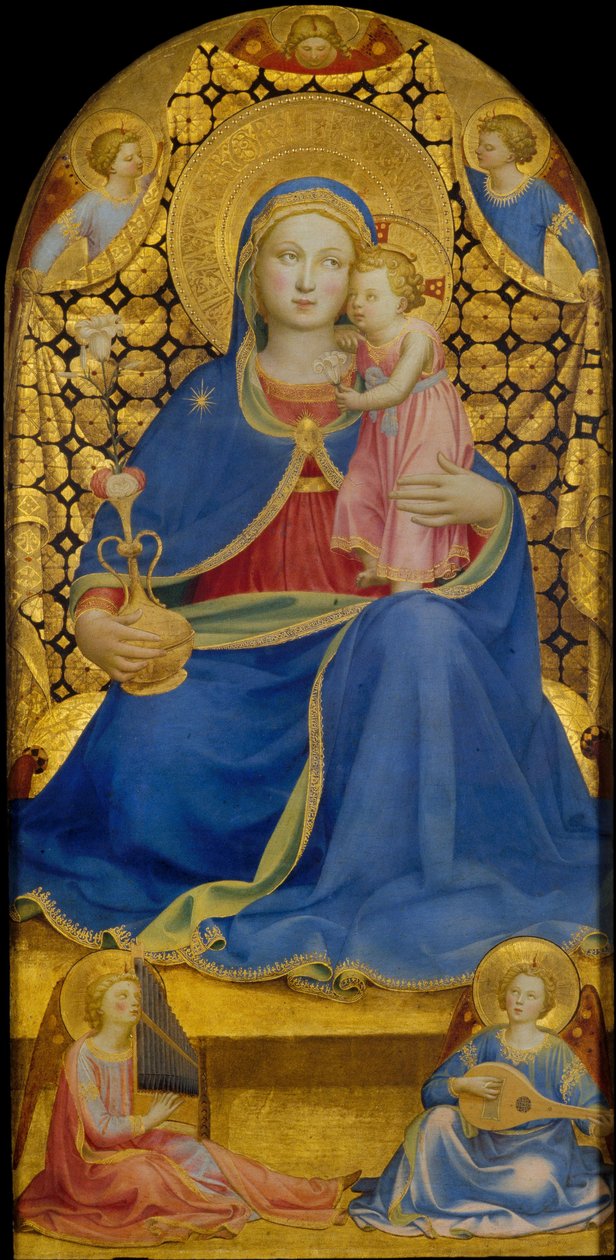 Nöyryyden Neitsyt tekijältä Fra Giovanni Angelico da Fiesole