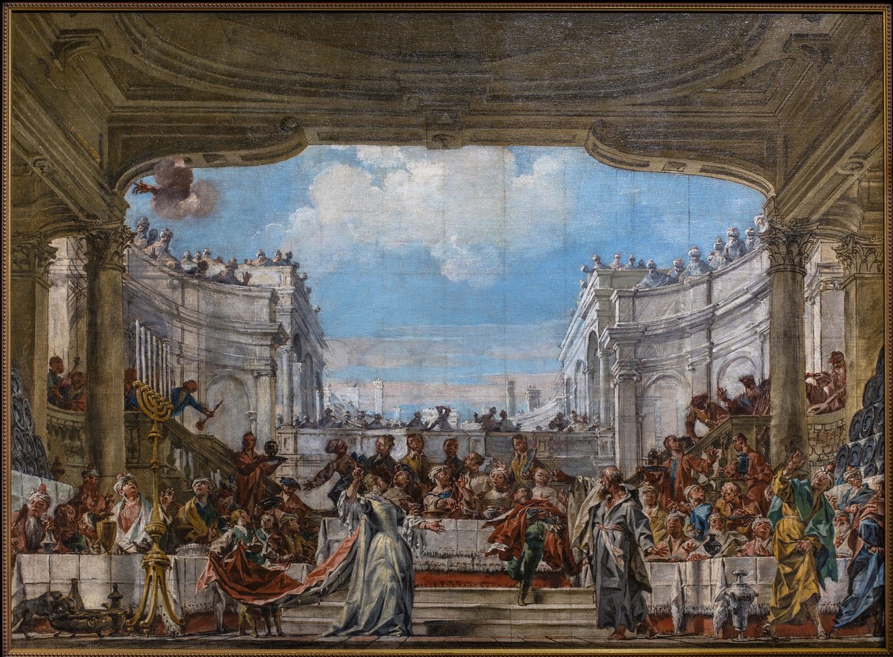 Balthasarin juhla tekijältä Fra Stefano da Carpi (1710 1796)